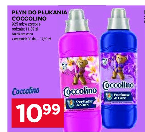 Płyn do płukania Coccolino Creations tiare flower & red fruits promocja