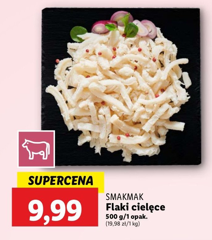 Flaki cielęce Smak mak promocja w Lidl