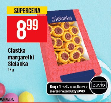 Ciastka margaretka Sielanka promocja