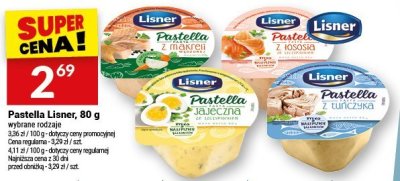 Pastella Lisner 80 g wybrane rodzaje promocja w Twój Market