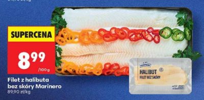 Filet z halibuta bez skóry  promocja w Biedronka