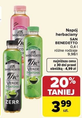 Napój herbaciany różne rodzaje promocja w Carrefour Market