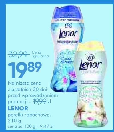 Perełki zapachowe spring awakening Lenor promocja