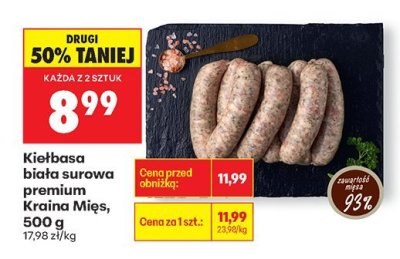 Kiełbasa promocja w Biedronka
