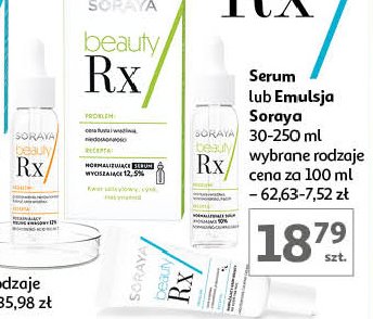 Emulsja do ciała ultra nawilżająca Soraya beauty rx promocja