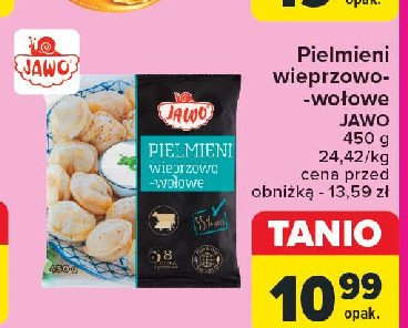 Pielmeni wieprzowo-wołowe Jawo promocja