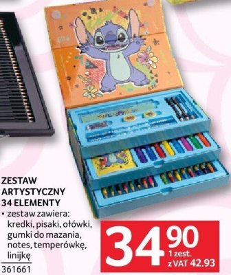 Zestaw artystyczny 34 elementy promocja w Selgros