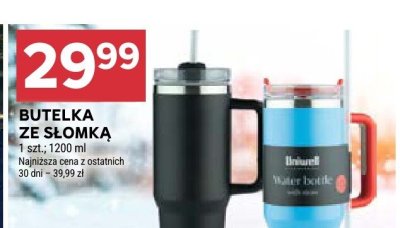 Butelka ze słomką promocja w Stokrotka