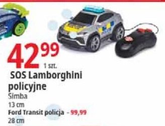 Ford transit policja Simba promocja