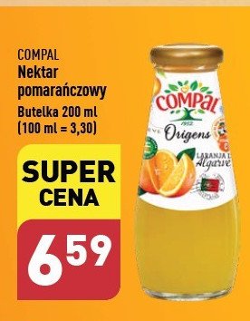 Nektar pomarańczowy Compal promocja