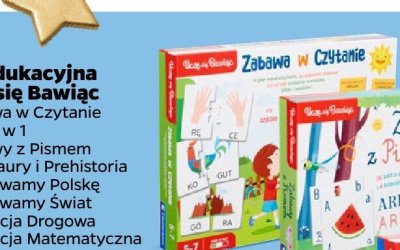 Gra edukacyjna: Zabawa w czytanie promocja w Netto