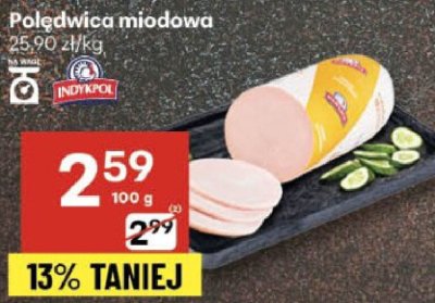 Polędwica miodowa Indykpol promocja w Delikatesy Centrum