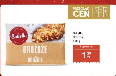 Drożdże 100 g promocja w Biedronka