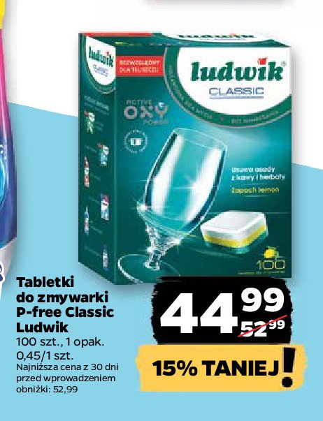 Tabletki do zmywarek Ludwik classic promocja