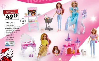 Lalka Roxie wys.: 30 cm, różne rodzaje promocja w Biedronka