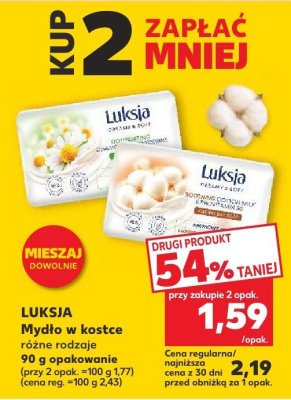 Mydło w kostce różne rodzaje promocja w Kaufland