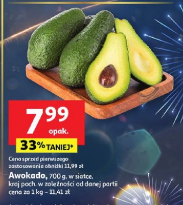 Awokado, 700 g, siatkę, kraj poch. w zależności od danej partii promocja w Auchan