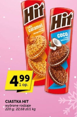 Ciastka Hit wybrane rodzaje promocja w Groszek