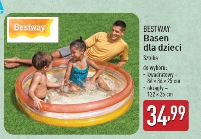 Basen kwadratowy 86 x 86 x 25 cm Bestway promocja