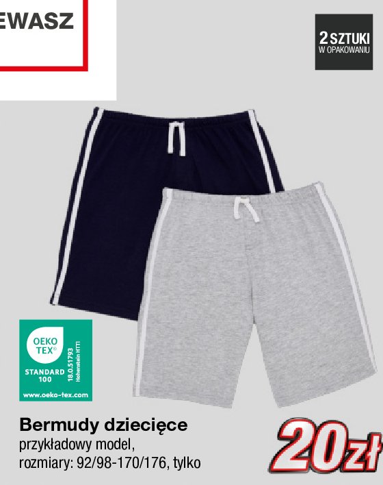 Bermudy dziecięce 170/176 promocja