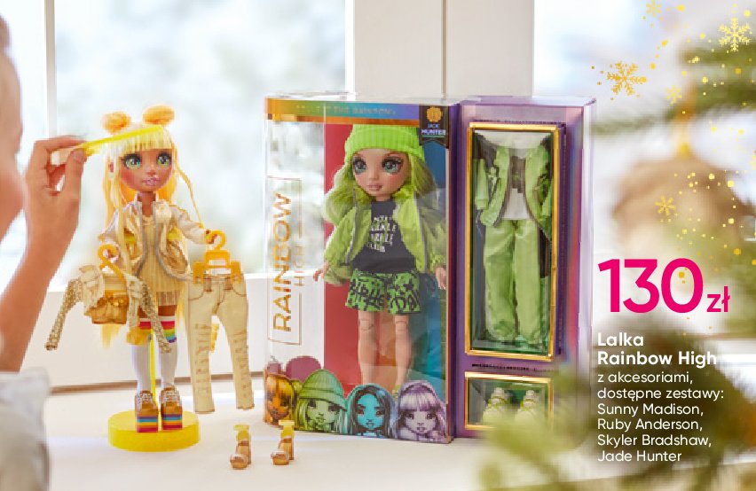 Lalka rainbow high skyler bradshow promocja