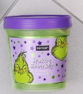 Lepki żel pod prysznic z połyskującymi drobinkami The Grinch promocja w Rossmann