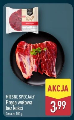 Pręga wołowa bez kości MIĘSNE SPECJAŁY promocja w Aldi