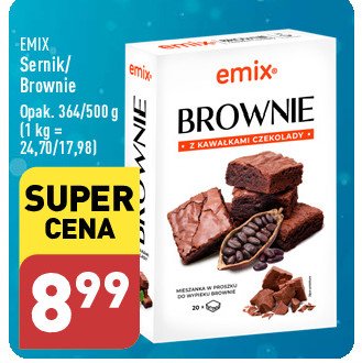 Brownie Emix promocja