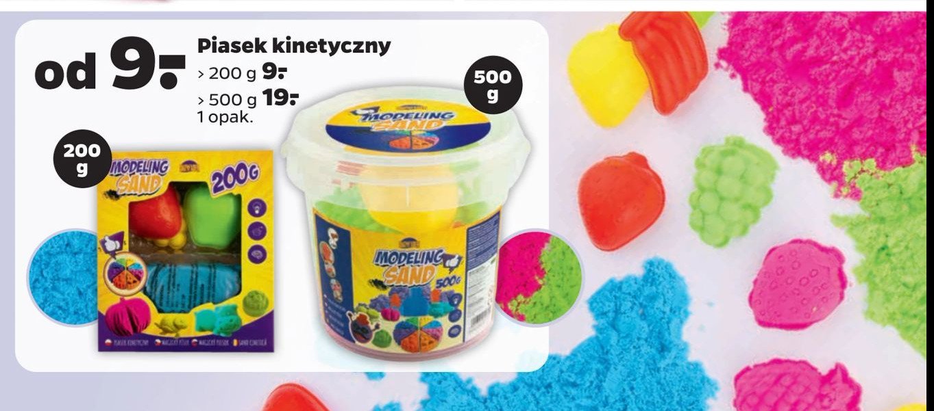 Piasek kinetyczny promocja