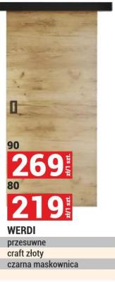 Drzwi WERDI przesuwne promocja w Merkury Market