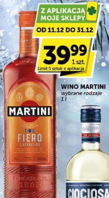 Wino Martini Fiero promocja w Groszek