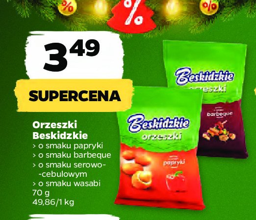 Orzeszki z ser i cebula Aksam beskidzkie promocja