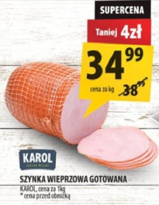 Szynka wieprzowa gotowana Karol promocja w Arhelan
