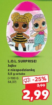 Jajko z niespodziank膮 L.o.l promocja