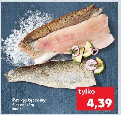 Pstrąg tęczowy filet ze skórą promocja