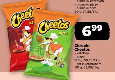 Chrupki ketchup ser z ketchupem promocja w Netto