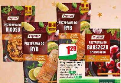 Przyprawa do barszczu czerwonego promocja w Dino