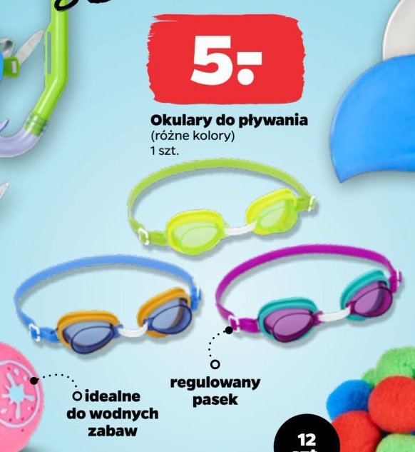 Okulary do pływania promocja w Netto