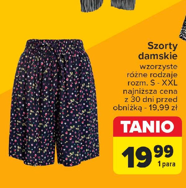 Szorty damskie rozm. s-xxl promocja