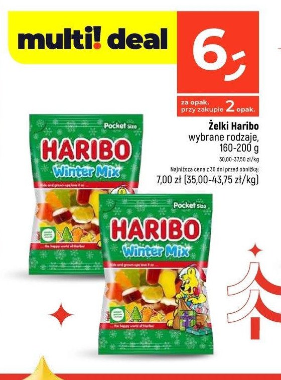 Żelki HARIBO WINTER MIX promocja