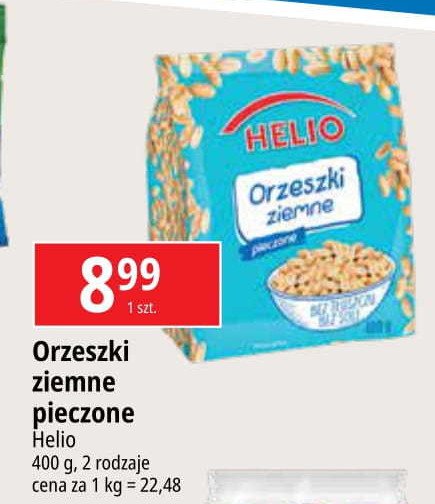 Orzeszki ziemne pieczone bez soli Helio promocja