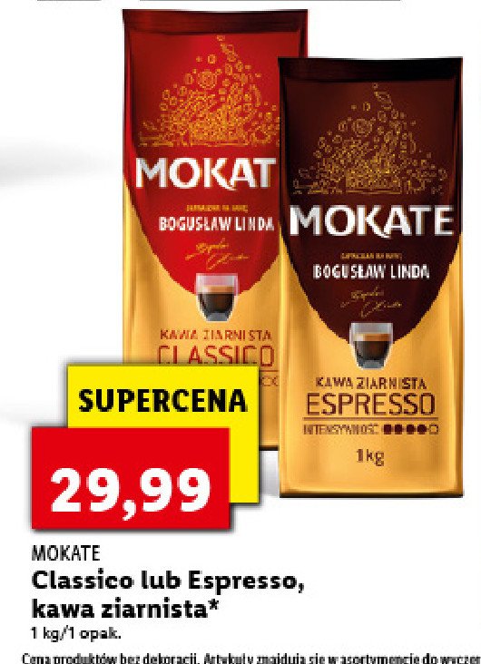 Kawa Mokate espresso promocja