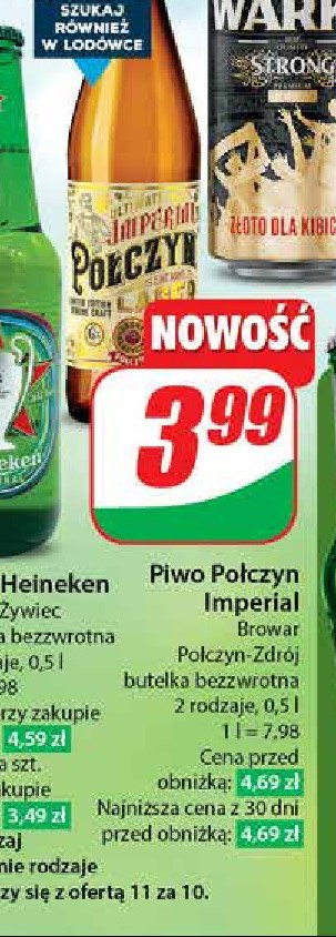 Piwo Po艂czyn imperial honey promocja
