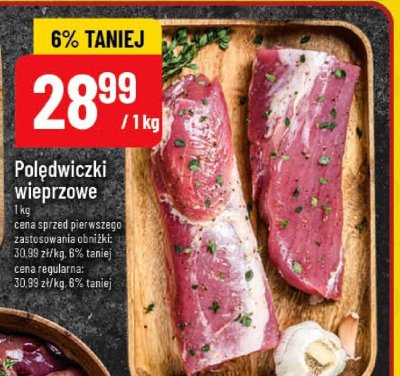 Polędwiczki wieprzowe promocja w POLOmarket