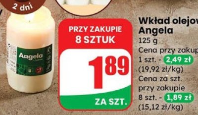 Wkład olejowy  promocja w Dino