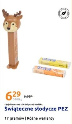 Świąteczne słodycze PEZ promocja w Action