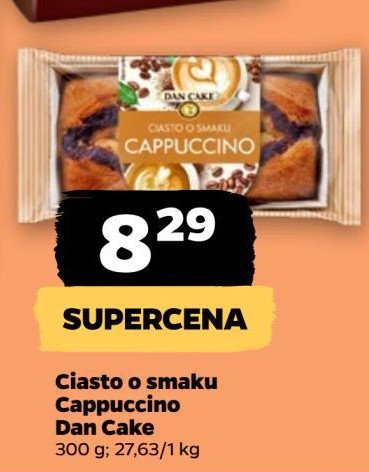 Ciasto cappuccino Dan cake promocja w Netto