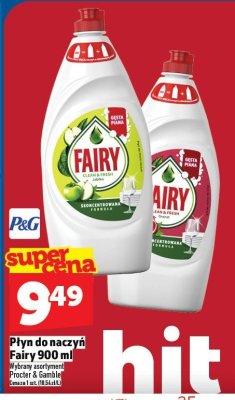 Płyn do naczyń Fairy 900 ml promocja w TOPAZ