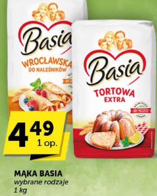Mąka Basia Wrocławska do naleśników promocja w ABC