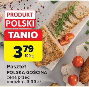 Pasztet Polska gościna promocja w Carrefour